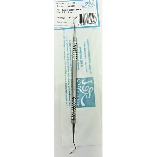 Ball Pluggers Scaller Fig 1-2  Size 1.5,2.6mm