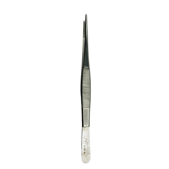 Standard Dissecting Forceps Medium Pattern Straight Serrated 14.5 cm
