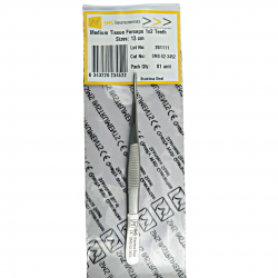 Medium Tissue Forceps 1X2 Teeth  13 cm