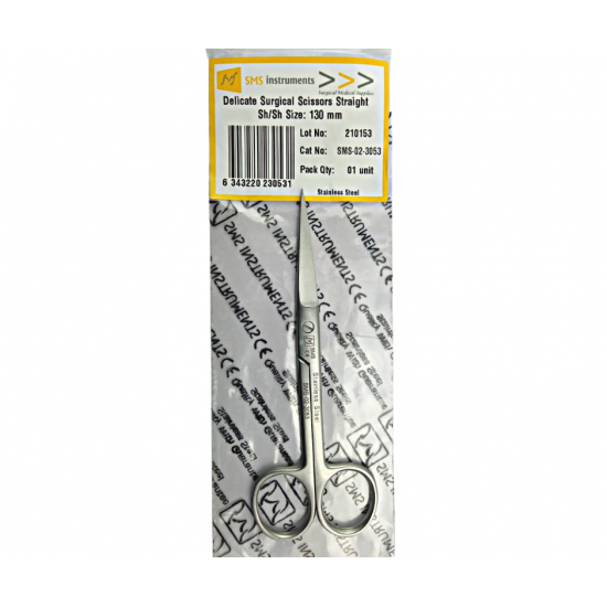 Delicate Scissors Sh / Sh  Straight 130 mm