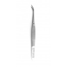Micro Dissecting Iris Forceps Curved 13 cm Stainless Steel