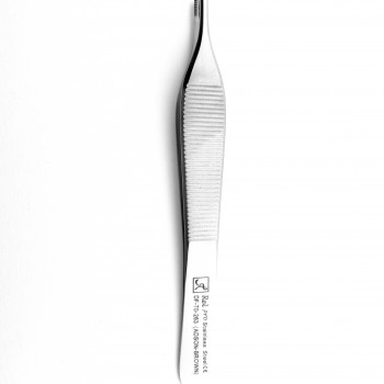 Adson Brown Tissue Forceps 9x9 Teeth 120 mm