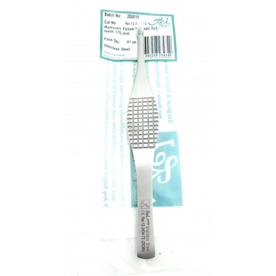 Ramsays Tissue Forceps 2x3 teeth 175 mm
