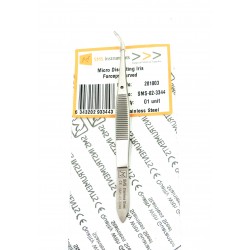 Micro Dissecting Iris Forceps Curved 13 cm Stainless Steel