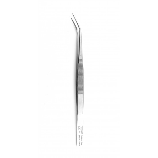 Delicate Dissecting Forceps Angled Tips 200 mm