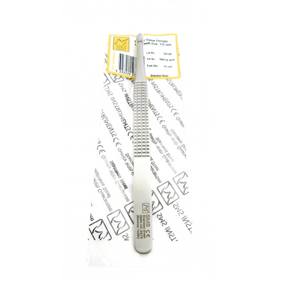 Bonney Tissue Forceps (1x2 teeth) 175 mm