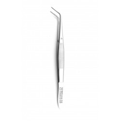 Delicate Dissecting Forceps Angled Tips 100 mm