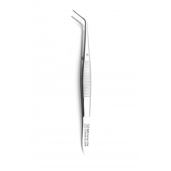 Delicate Dissecting Forceps Angled Tips 100 mm