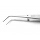 Delicate Dissecting Forceps Angled Tips 100 mm