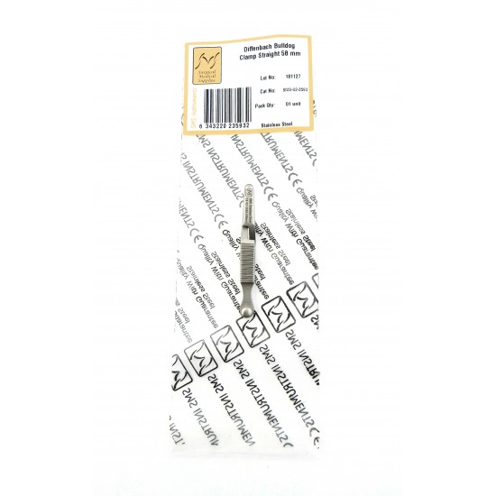 Diffenbach Bulldog Clamp Straight 58 mm