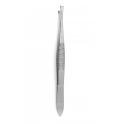 Graefe Tissue Forceps with lock 11 cm