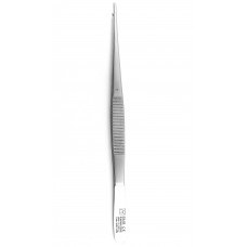 Potts-Smith tissue forceps (1x2 teeth) straight 18 cm