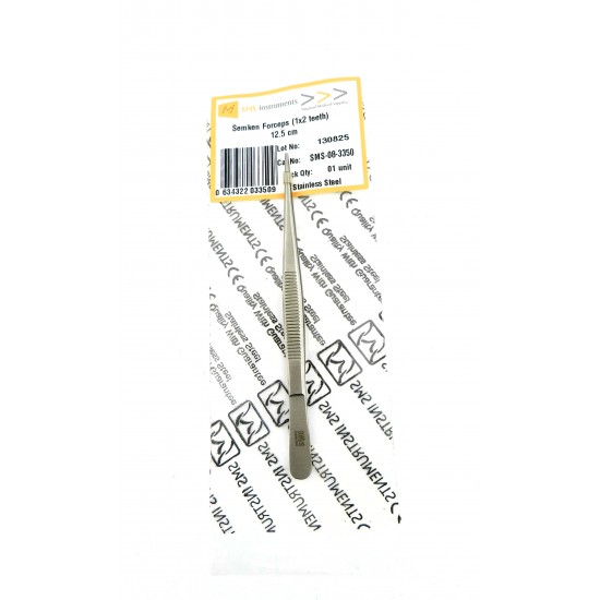 Semken Forceps Tooth (1x2 teeth) 15 cm