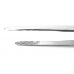 Standard Dissecting Forceps Straight Serrated 20 cm