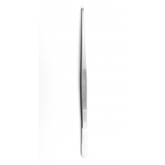Standard Tissue Forceps Straight (1x2 teeth) 30 cm