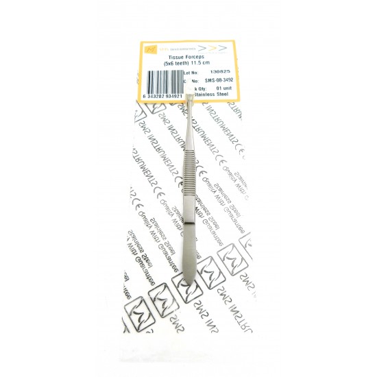 Tissue Forceps (5x6 teeth) 11.5 cm