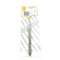 Gillies Dissecting Tissue Forceps 1x2 teeth Straight 15.5 cm