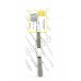 Splinter Dissecting Forceps Pin Hole Fine Tips Straight 16.5 cm Splinter Dissecting Forceps Pin Hole Fine Tips Straight 16.5 cm