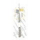 Standard Dissecting Forceps Serrated 18 cm
