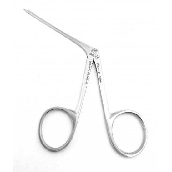Bellucci Micro Ear Scissors Straight delicate shaft 8 cm
