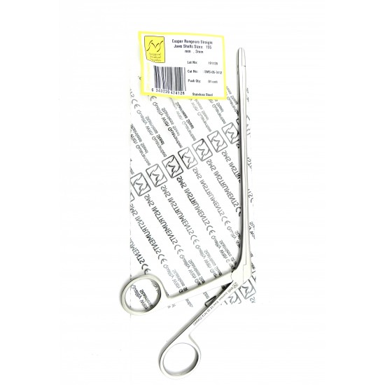Caspar Rongeurs straight jaws 3 mm shaft 155 mm