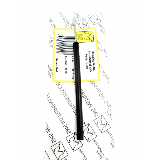 Dissecting Needle Lancet Shape With Plastic Handle
