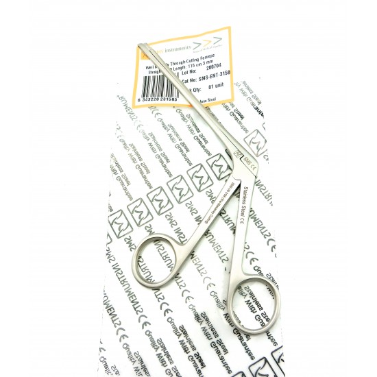 Weil Blakesley Ethmoid Forceps Straight 195 mm Jaw 3.0 mm