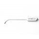 J Sucker Eicken Suction Short Curved 12.5 cm Diam 2.5 mm