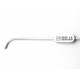 J Sucker Eicken Suction Short Curved 12.5 cm Diam 3 mm
