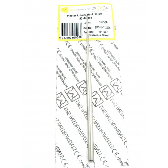 Plester Antrum Hook 16 cm 90 degree