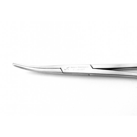 Craford Artery Forceps Curved Serrated Jaws 245 mm