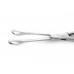 Forester sponge forceps plain 18 cm