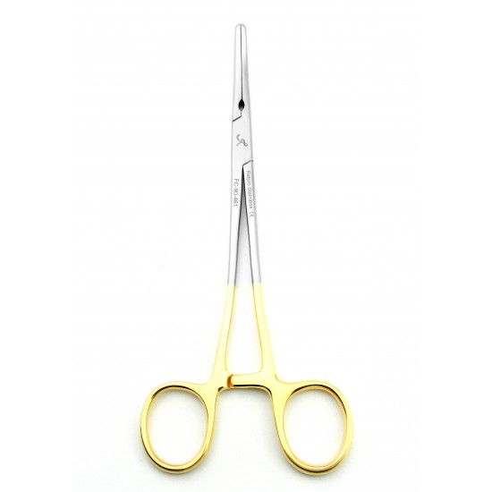 Heanery DeBakey Hysterectomy Forceps Curved 22cm Tungsten Carbide TC