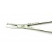 Hysterectomy Forceps Angled Curved 1x2 Teeth 19.5cm