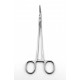 Hysterectomy Forceps Angled Flat 1x2 teeth 19.5 cm