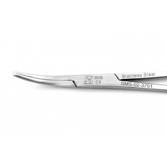 Baby Mixter Ligature Forceps Curved 140 mm