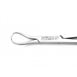 Backhaus Towel Clamps Curved Pointed 135 mm