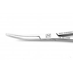 Bryant Sponge Forceps Curved 13 cm