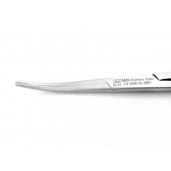 Crafoord Delicate Haemostatic Forceps Curved 245 mm