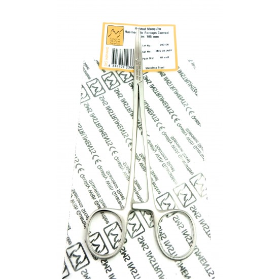 Halsted Mosquito Haemostatic Forceps Curved 185 mm