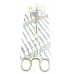 Rochester Pean Haemostatic Forceps Curved 24 cm