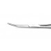 Rochester Pean Haemostatic Forceps Serrated Curved 18.5 cm