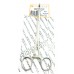 Willet Scalp Flap Forceps Slightly Curved T shaped 185 mm