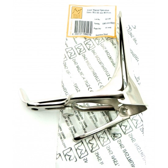 Grave Vaginal Speculum Medium 95×30 mm