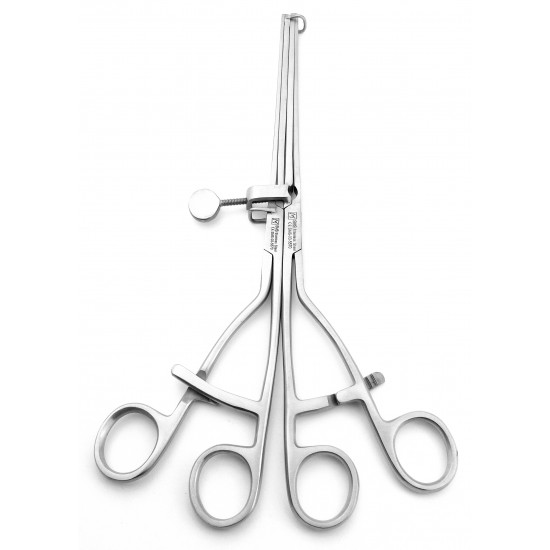 Lane Gastro Intestinal Forceps Curved 300 mm
