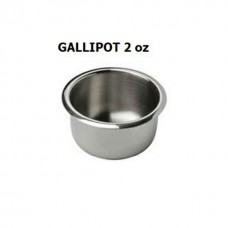 Gallipot Stainless Steel 2 oz Gallipot Stainless Steel 2 oz