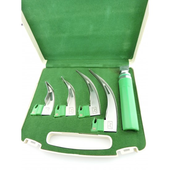 Fiber Optic Laryngoscopes Plastic Handles Standard