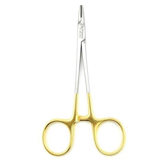 Halsey Needle Holder TC Tungsten Carbide 13 cm Stainless Steel