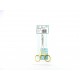 Mayo Hegar Needle Holder 15 cm Gold Ring