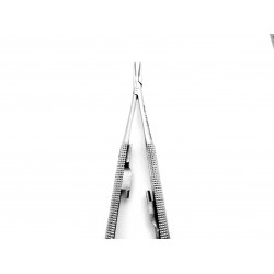 Castroviejo Needle Holders straight Tungsten carbide TC 14 cm
